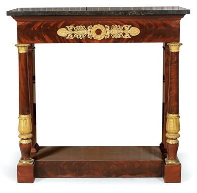 A French Empire console, - Kolekce Reinhold Hofstätter