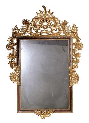 A large wall mirror, - Kolekce Reinhold Hofstätter