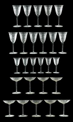 A drinking set, - Collection Reinhold Hofstätter