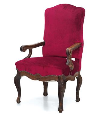 Baroque armchair, - Nábytek