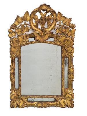 Baroque wall mirror, - Mobili e arti decorative