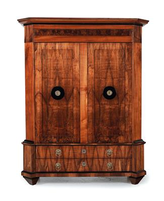Biedermeier cabinet, - Furniture and Decorative Art