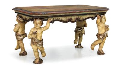 Baroque-inspired sofa table, - Mobili e arti decorative