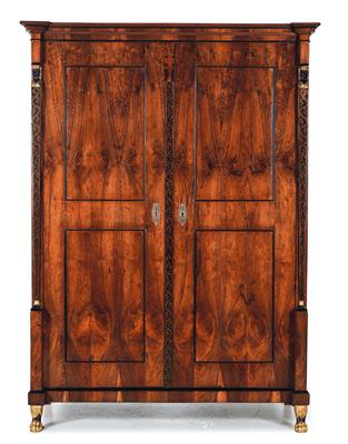 Early Biedermeier cabinet, - Furniture and Decorative Art