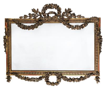 Large horizontal format wall mirror - Furniture and Decorative Art