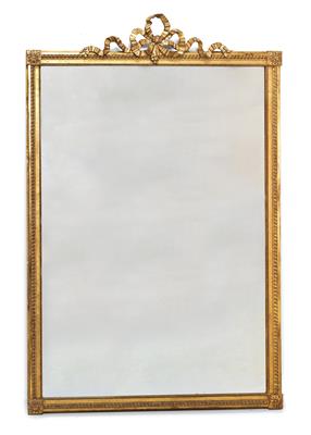 Large salon mirror, - Mobili e arti decorative