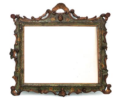 Italian Rococo mirror, - Nábytek