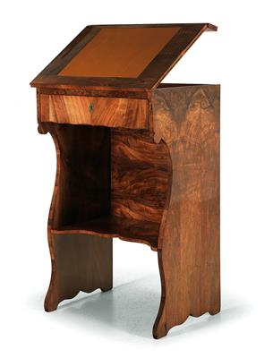 Lectern desk in Biedermeier style, - Mobili e arti decorative