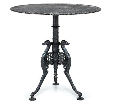 Round side table, - Mobili e arti decorative