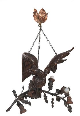 Decorative provincial chandelier, - Mobili rustici