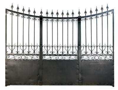 Large iron entrance gate, - Rustikální nábytek