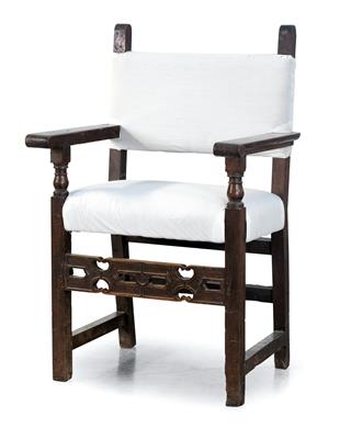 Provincial armchair, - Mobili rustici