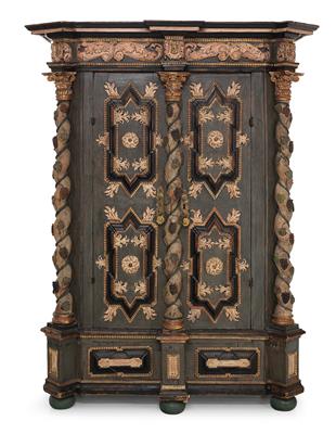 Important rustic cabinet, - Rustic Furniture