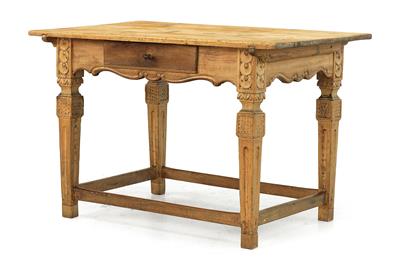 Late Baroque/Neo Classical table, - Rustikální nábytek