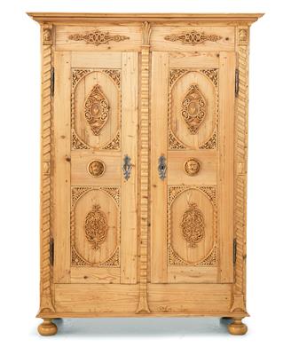 Unusual historicist cabinet, - Rustikální nábytek