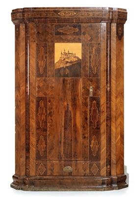 A large wardrobe, - Di provenienza aristocratica