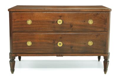 A Josephinian-Neoclassical chest of drawers, - Di provenienza aristocratica