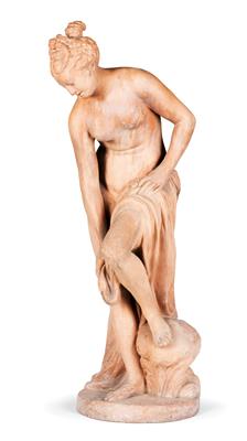 Figure "Woman bathing", - Mobili e arti decorative