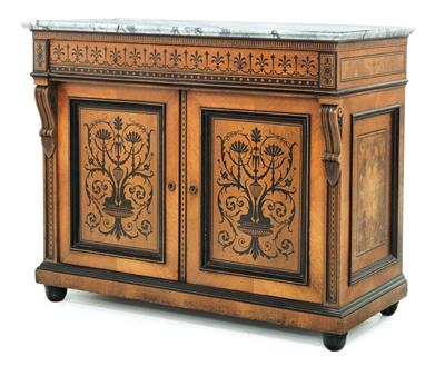 Historicist sideboard, - Nábytek