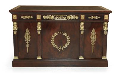 Neo-Classical revival writing desk, - Furniture and Decorative Art