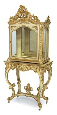 Neo-Rococo vitrine, - Furniture and Decorative Art