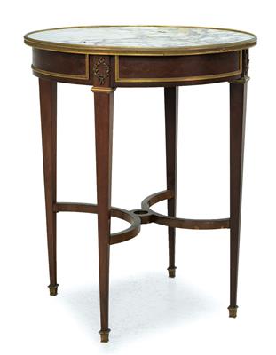 Round salon table, - Furniture and Decorative Art