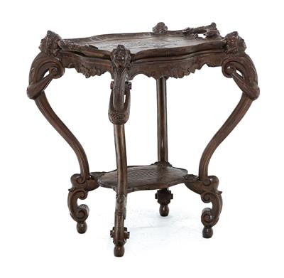 Baroque revival style serving table, - Nábytek