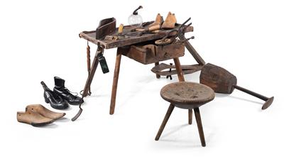 A cobbler’s work bench, - Rustikální nábytek