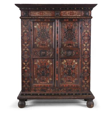 An especially fine Tyrolean rustic cabinet, - Rustikální nábytek