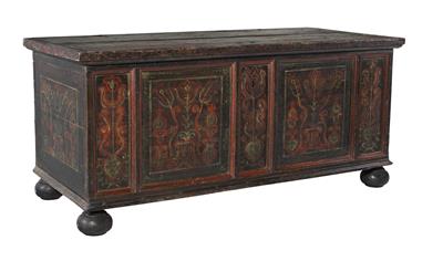 Upper Austrian rustic coffer, - Rustic Furniture