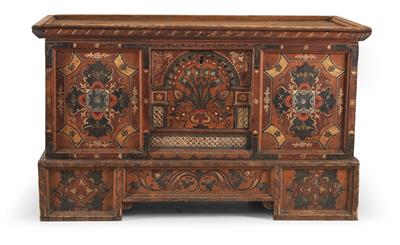 Tyrolean rustic coffer, - Rustic Furniture