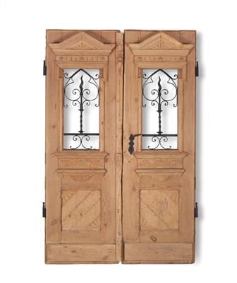 Historicist double door, - Furniture and Decorative Art