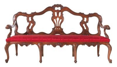 Italian Baroque canapé, - Furniture and Decorative Art