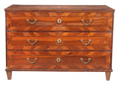 Neo-Classical chest of drawers, - Furniture and Decorative Art