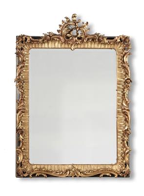 Neo-Rococo wall mirror, - Furniture and Decorative Art