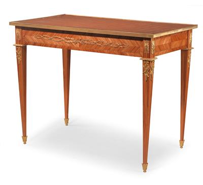 Rectangular salon table, - Furniture and Decorative Art