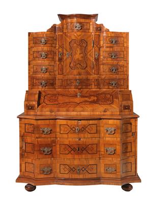 Tabernacle bureau cabinet, - Mobili e arti decorative