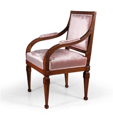 Armchair in Neo-Classical style, - Mobili e arti decorative