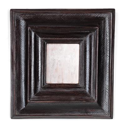 Dark wooden frame, - Mobili e arti decorative