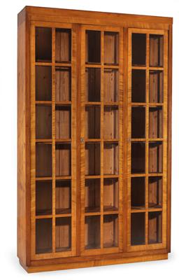Neo-Classical revival glass-fronted bookcase, - Furniture and Decorative Art