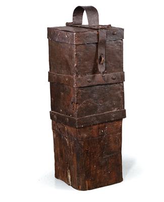 Rare offertory box, - Mobili e arti decorative