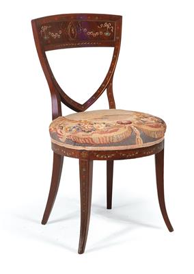 Zierlicher Regency - Sessel, - Möbel und dekorative Kunst