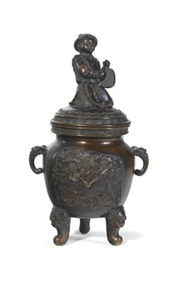 An Asian historicist bronze clock - Property from Aristocratic Estates and Important Provenance
