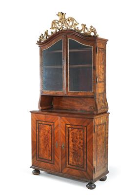 A Baroque display cabinet, - Property from Aristocratic Estates and Important Provenance