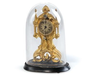 A small zappler table clock - Di provenienza aristocratica