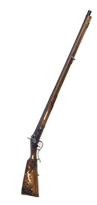 A percussion rifle, - Property from Aristocratic Estates and Important Provenance