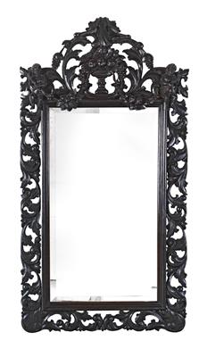 A large wall mirror in Florentine style, - Furniture and Decorative Art