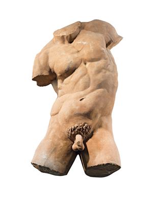 A male torso, - Furniture and Decorative Art