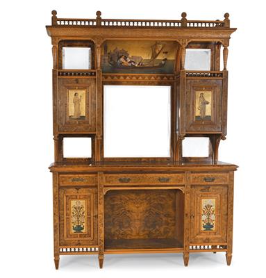 An ornamental sideboard, - Furniture and Decorative Art