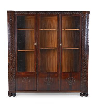 A late Art Nouveau bookcase, - Furniture and Decorative Art